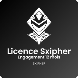 [SXI12] LICENCE SXIPHER 12 MOIS