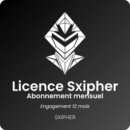 [SXI12] LICENCE SXIPHER MENSUELLE